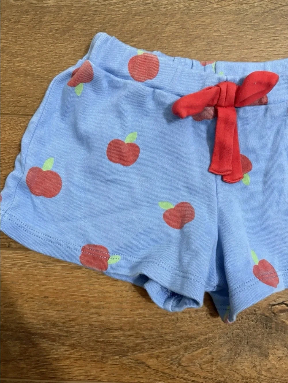 The Beaufort Bonnet Company Baby Girl Apple Shorts Size 18-24m Pima Cotton